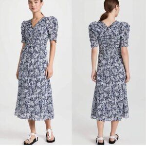 Sea New York - Navy/white Floral "Suzie" Dress - Size S
